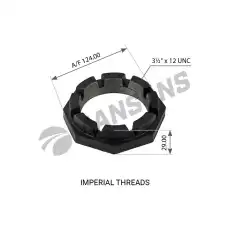 AXLE END NUT 400.046 MANSONS