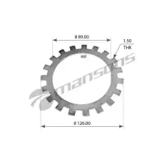AXLE END LOCK WASHER AX1393 MANSONS