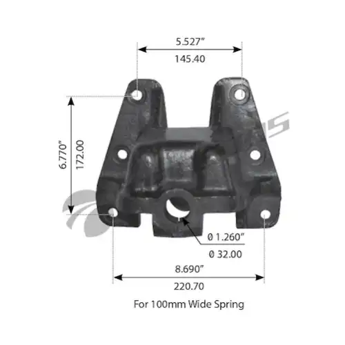HANGER, FRONT 520.020 MANSONS