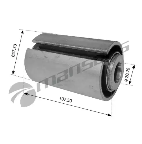 SPRING EYE BUSH 700.601 MANSONS