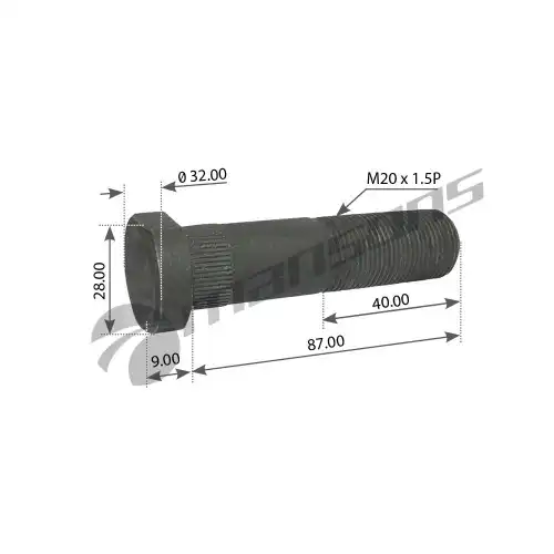 WHEEL BOLT 750.005 MANSONS