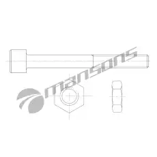 CENTER BOLT C/W NUT 700.663 MANSONS