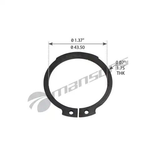 CIRCLIP, EXTERNAL CR02 MANSONS