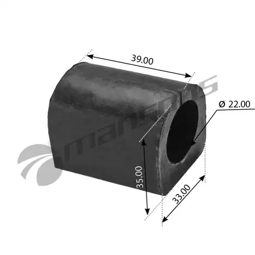 STABILIZER BUSH 700.161 MANSONS