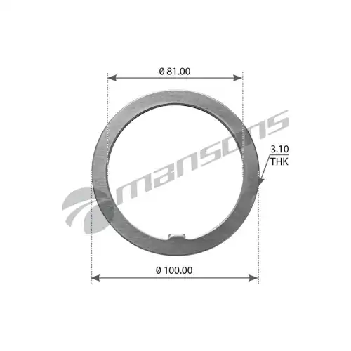 Шайба ступицы 700.005 MANSONS