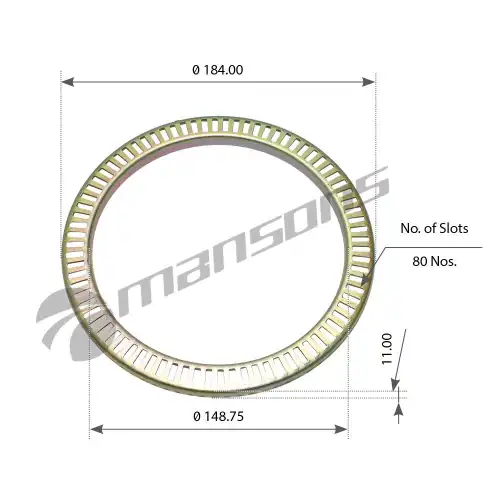 IMPULSE WHEEL 600.171 MANSONS