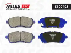 Тормозные колодки дисковые передняя ось MILES E500403