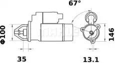 Стартер KNECHT MS185