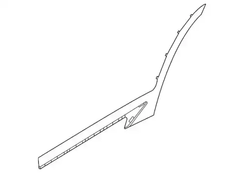 МОЛДИНГ ДВЕРИ 87734Q5010 MOBIS
