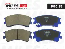 Тормозные колодки дисковые передняя ось MILES E500165