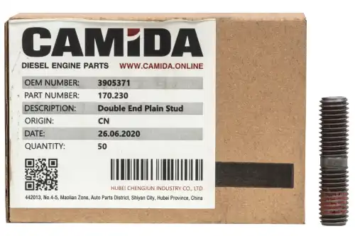 170.230 Шпилька КАМАЗ дв.Cummins CAMIDA