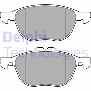 Тормозные колодки дисковые DELPHI LP3650