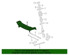 SUPPORT,RR SUSP 15896260 PONTIAC