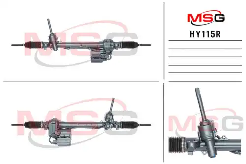Рулевая рейка MSG REBUILDING HY 115R