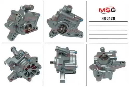 Насос гидроусилителя руля MSG REBUILDING HO 012R