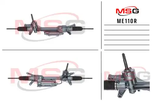 Рулевая рейка MSG REBUILDING ME110R