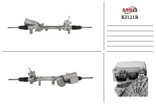 Рулевая рейка MSG REBUILDING KI121R