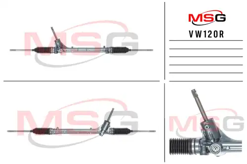 Рулевая рейка MSG REBUILDING VW120R