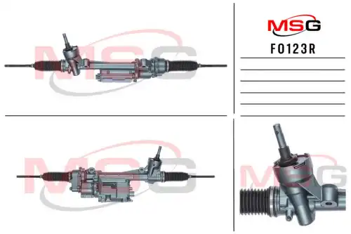 Рулевая рейка MSG REBUILDING FO123R