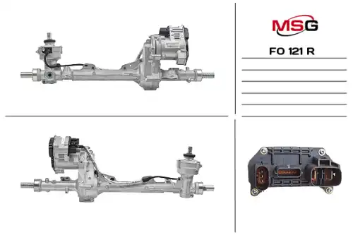 Рулевая рейка MSG REBUILDING FO 121R