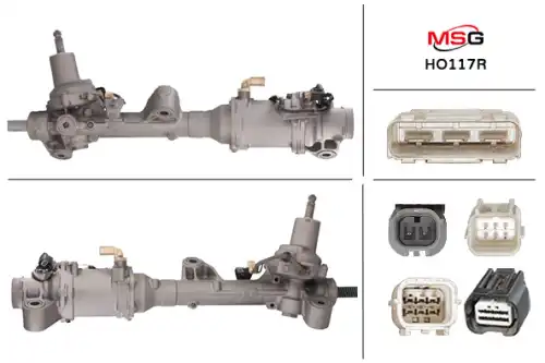 Рулевая рейка MSG REBUILDING HO117R
