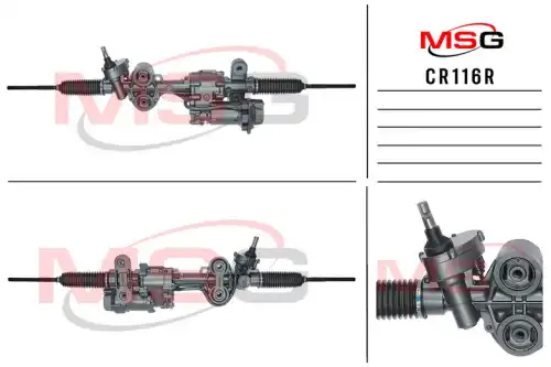 Рулевая рейка MSG REBUILDING CR116R