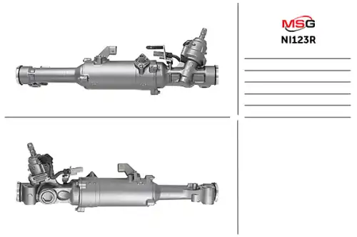 Рулевая рейка MSG REBUILDING NI123R