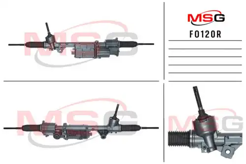 Рулевая рейка MSG REBUILDING FO120R