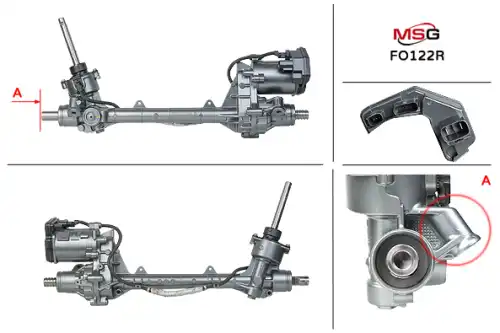 Рулевая рейка MSG REBUILDING FO122R