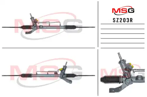 Рулевая рейка MSG REBUILDING SZ203R