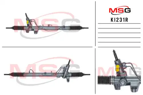 Рулевая рейка MSG REBUILDING KI231R
