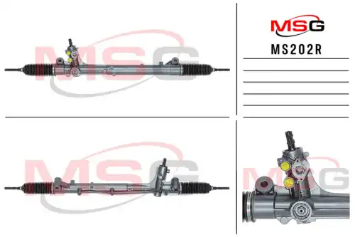 Рулевая рейка MSG REBUILDING MS202R