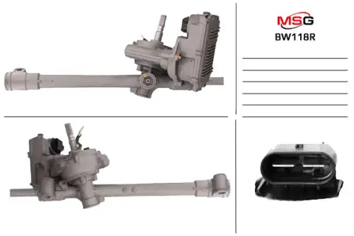 Рулевая рейка MSG REBUILDING BW118R