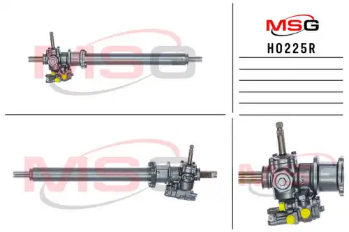 Рулевая рейка MSG REBUILDING HO 225R