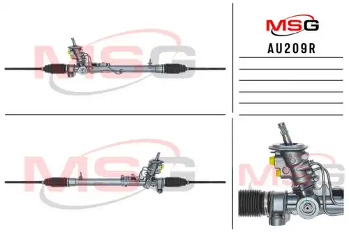 Рулевая рейка MSG REBUILDING AU 209R