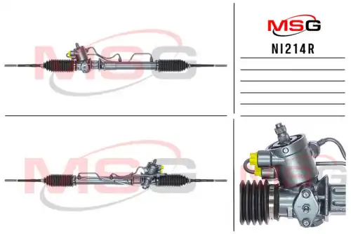 Рулевая рейка MSG REBUILDING NI 214R