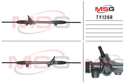 Рулевая рейка MSG REBUILDING TY126R