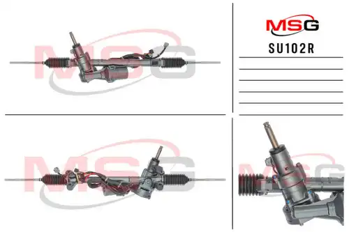 Рулевая рейка MSG REBUILDING SU 102R