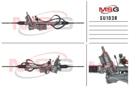 Рулевая рейка MSG REBUILDING SU 103R