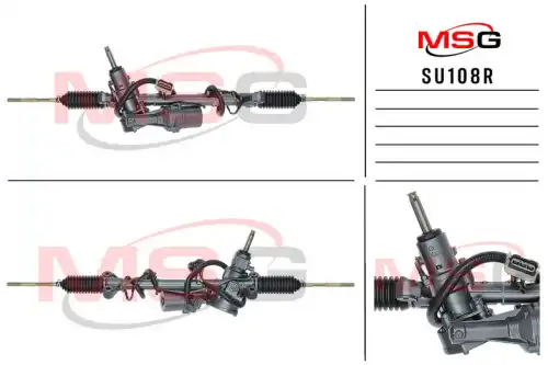 Рулевая рейка MSG REBUILDING SU108R