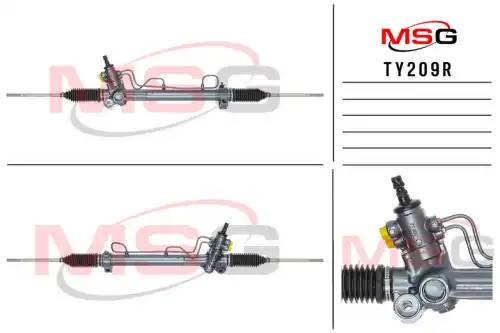 Рулевая рейка MSG REBUILDING TY 209R