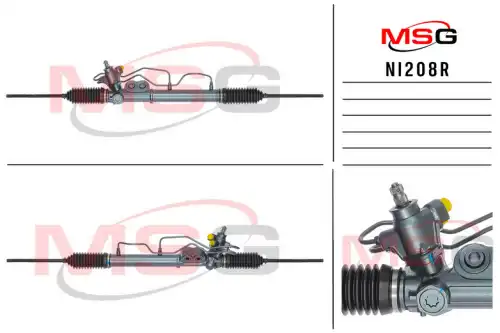 Рулевая рейка MSG REBUILDING NI 208R