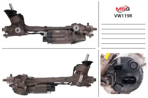 Рулевая рейка MSG REBUILDING VW 119R