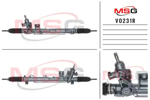 Рулевая рейка MSG REBUILDING VO 231R