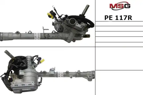 Рулевая рейка MSG REBUILDING PE 117R