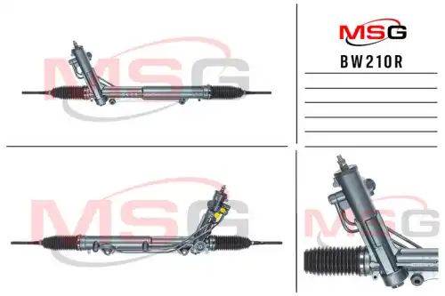Рулевая рейка MSG REBUILDING BW 210R