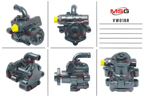 Насос гидроусилителя руля MSG REBUILDING VW 016R