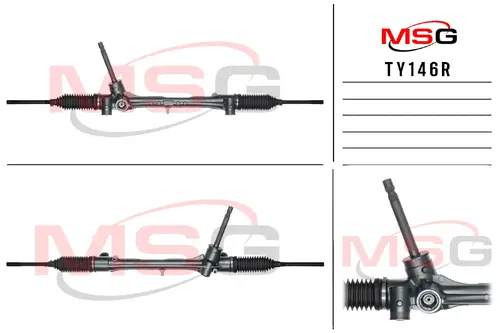 Рулевая рейка MSG REBUILDING TY146R