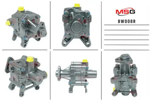 Насос гидроусилителя руля MSG REBUILDING BW 008R
