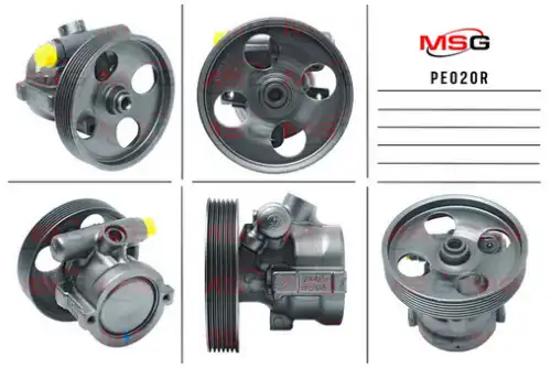 Насос гидроусилителя руля MSG REBUILDING PE 020R